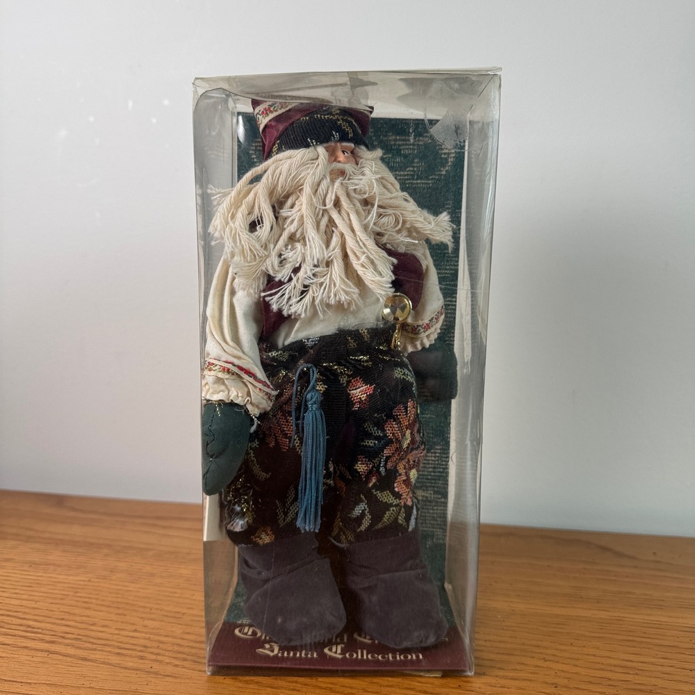 Old World Christmas Santa Claus Germany‎ Doll Limited Edition Collectible